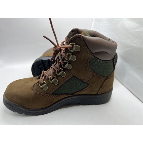 Timberland Youth Field Boots 6in Medium Brown Nubuck Size 3 - Picture 9 of 9
